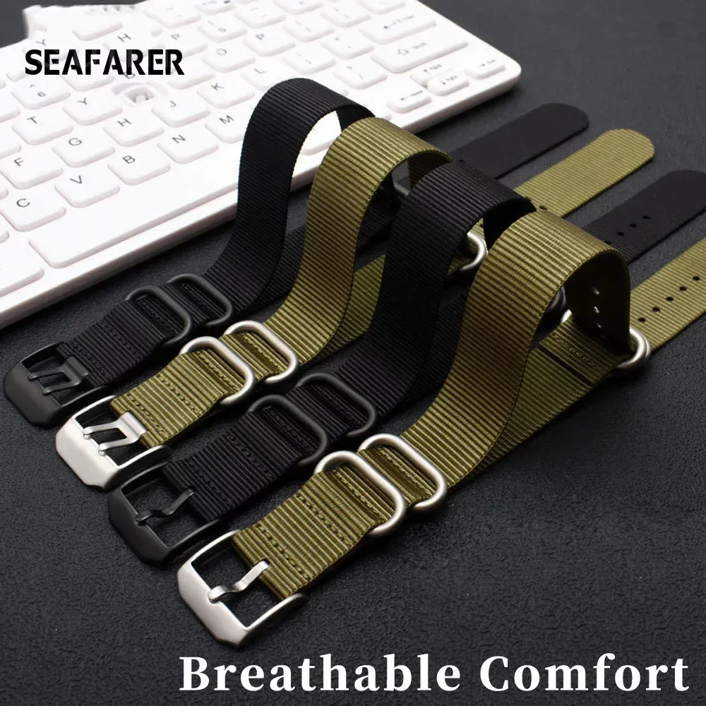 Perlon Strap Woven - Nylonowy pasek do zegarka Perlonowe paski