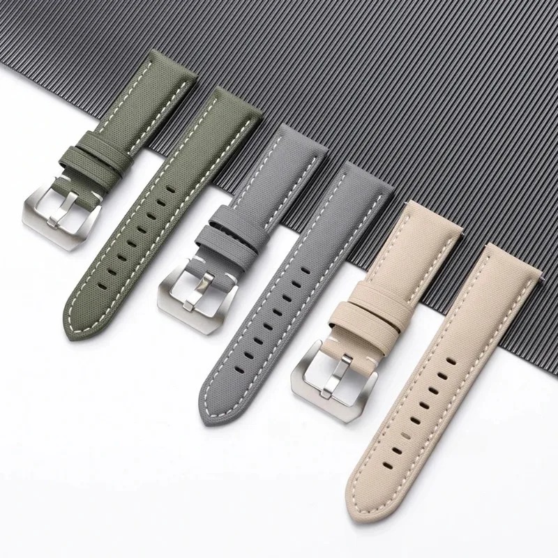 Uniwersalny nylonowy skórzany  – Canvas Strap Watch recenzja i cena