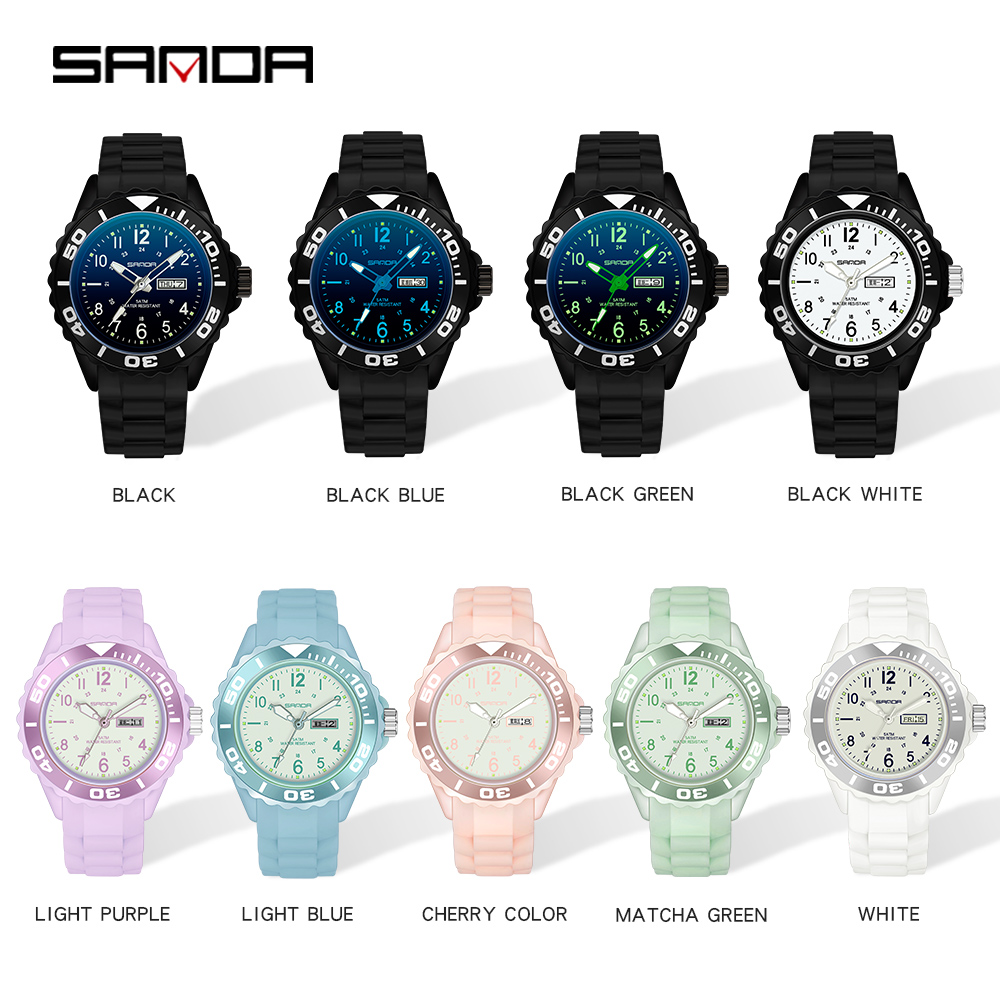 Moda Sanda Top 2022 nowe damsk – Silicone Band Women recenzja i cena