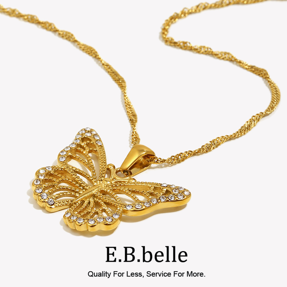Biżuteria E.B.belle Stal nierd – Butterfly Clasp Deployant recenzja i cena