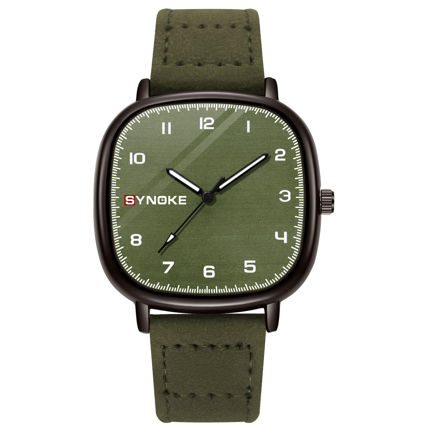 Zegarek męski SYNOKE Najlepsza – Leather Watch Band Men recenzja i cena