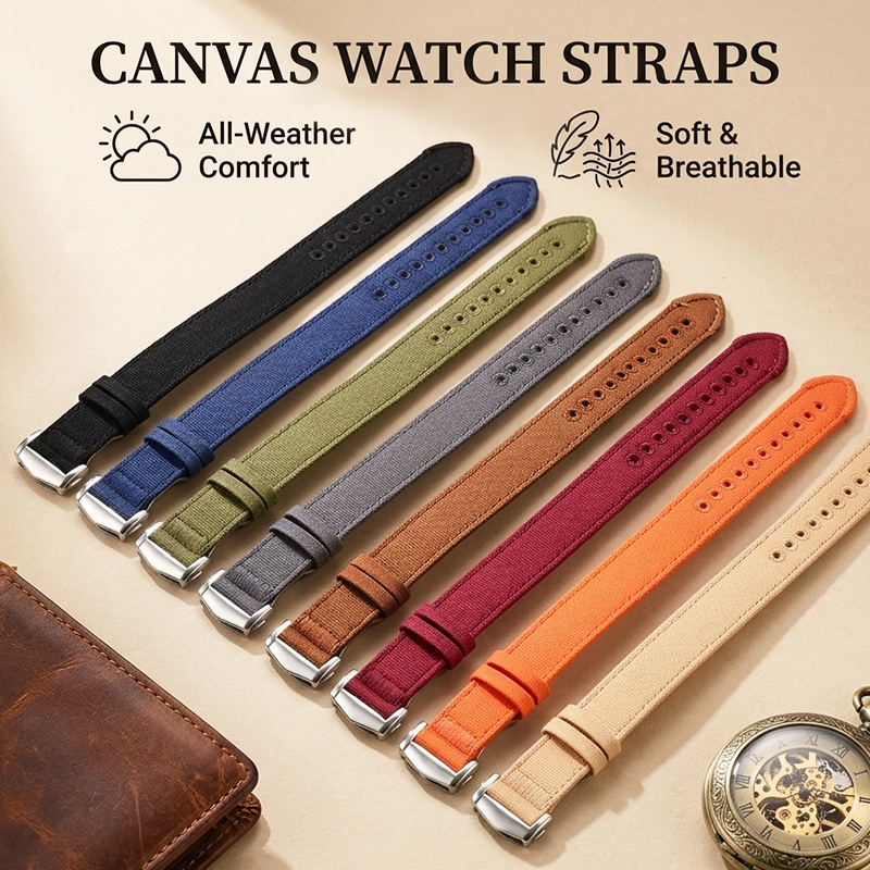 Pasek do zegarka z płótna 18/2 – Canvas Strap Watch recenzja i cena