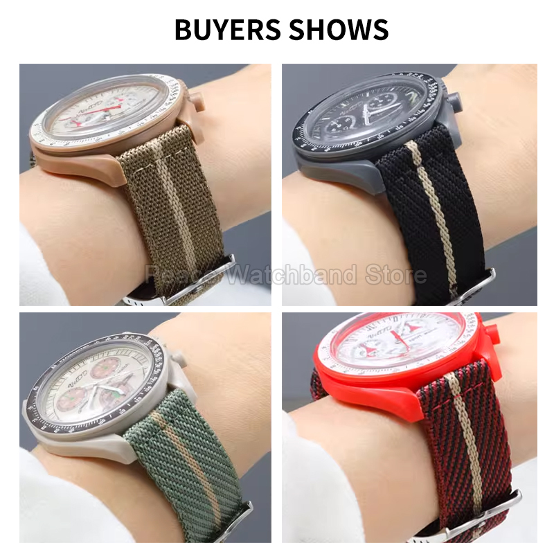 Bransoleta nylonowa khaki nieb – Nato Strap Nylon recenzja i cena