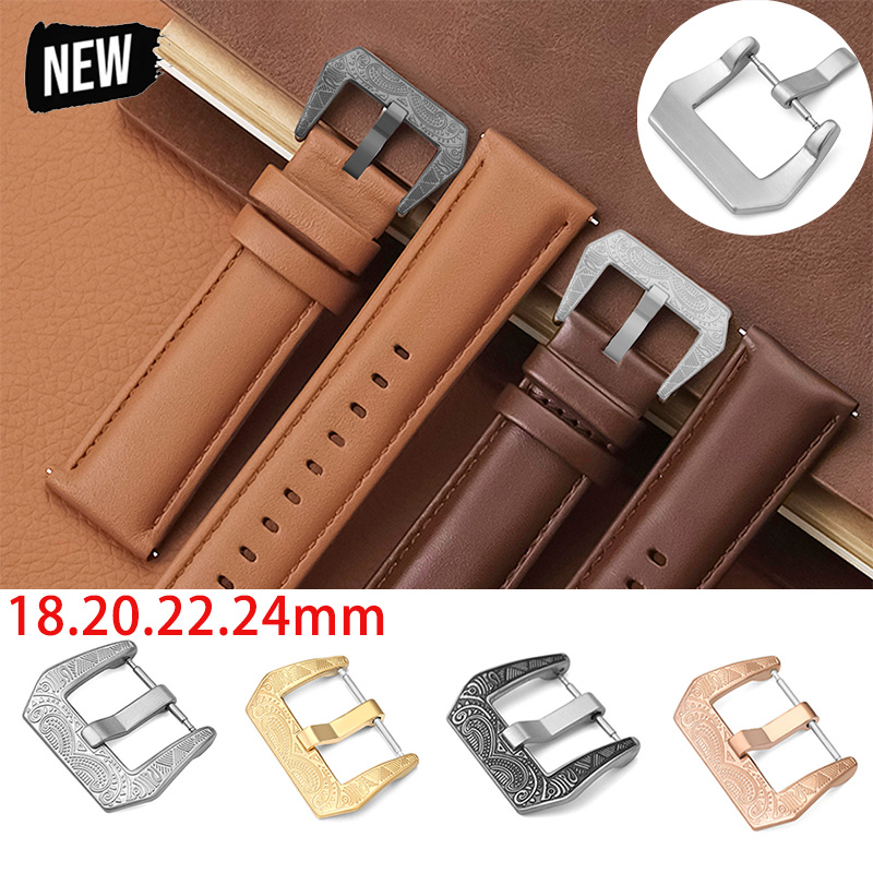 18/20/22/24 mm – klasyczna met – Leather Watch Band Men recenzja i cena